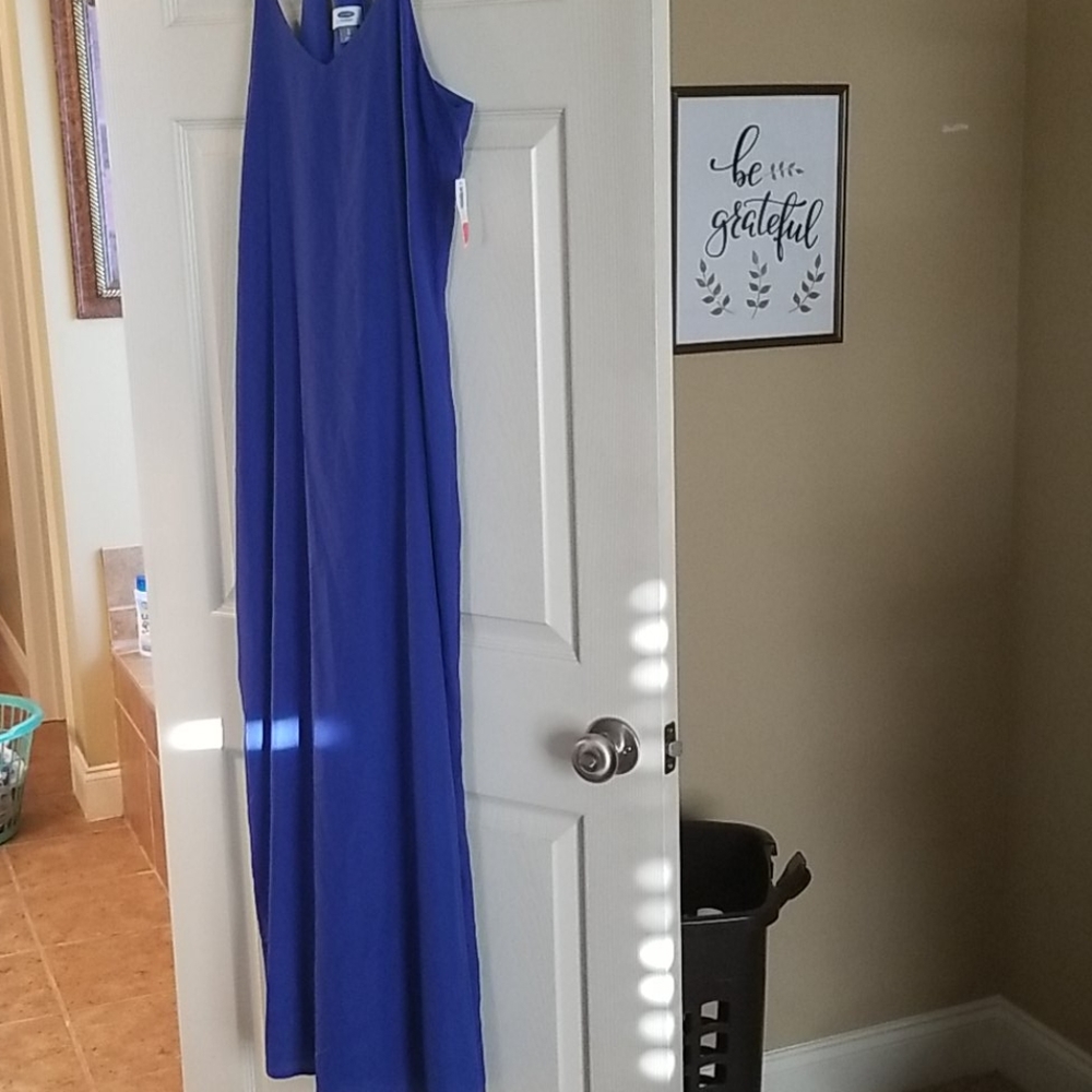 Cobalt Blue Maxi Dress